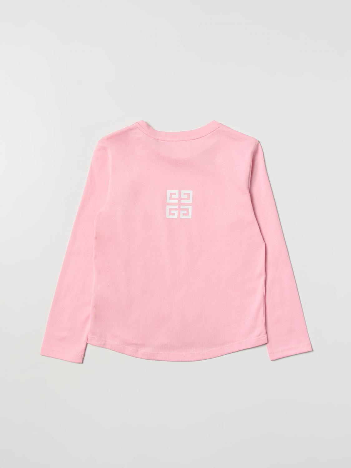 GIVENCHY T-SHIRT: Givenchy Mädchen T-Shirt, Pink - Img 2