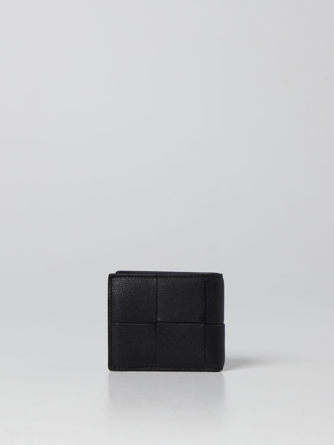 BOTTEGA VENETA WALLET: Bottega Veneta bi-Fold leather wallet, Black - Img 3