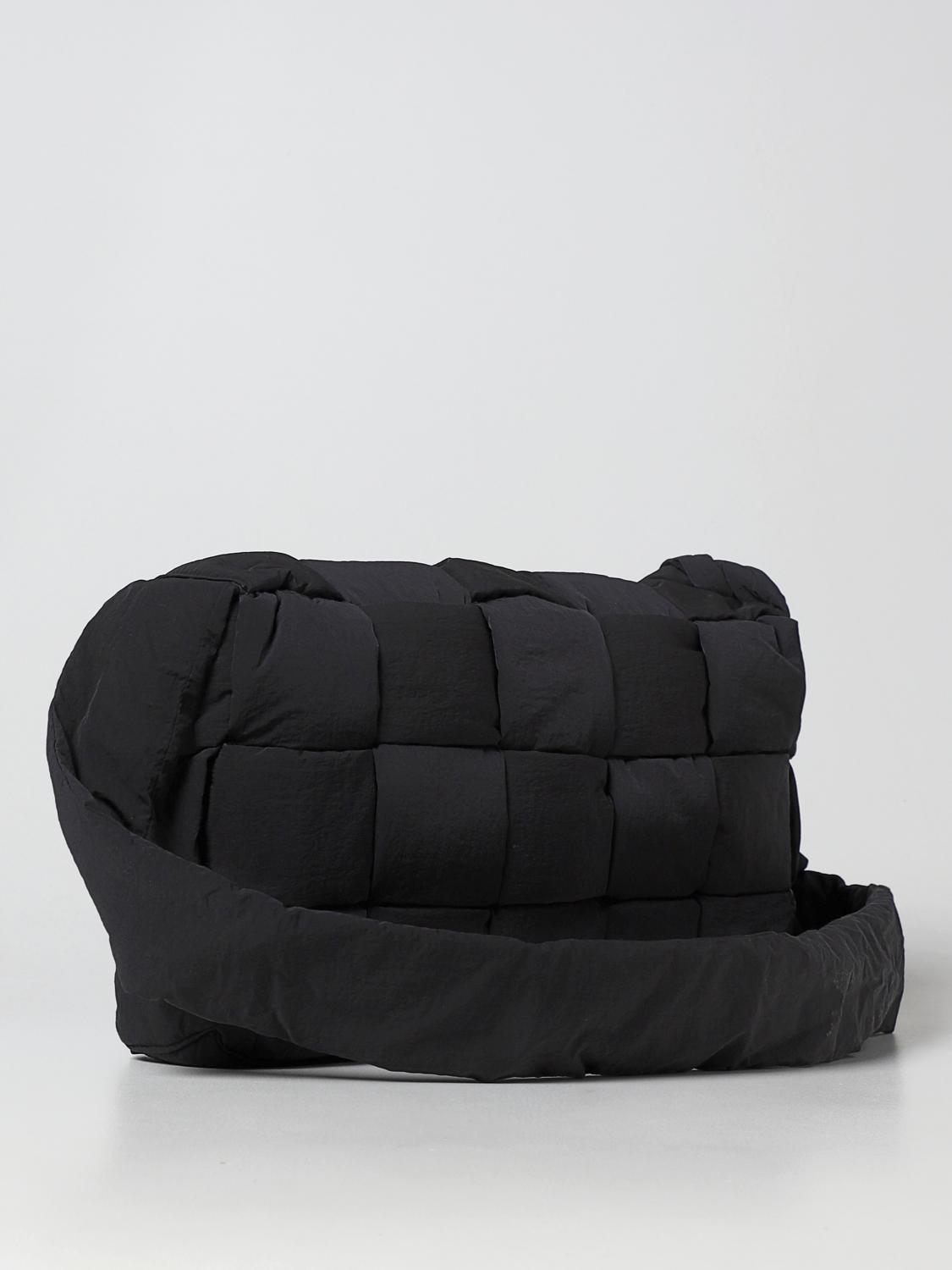 BOTTEGA VENETA SHOULDER BAG: Bottega Veneta Padded Tech Cassette nylon bag, Black - Img 2