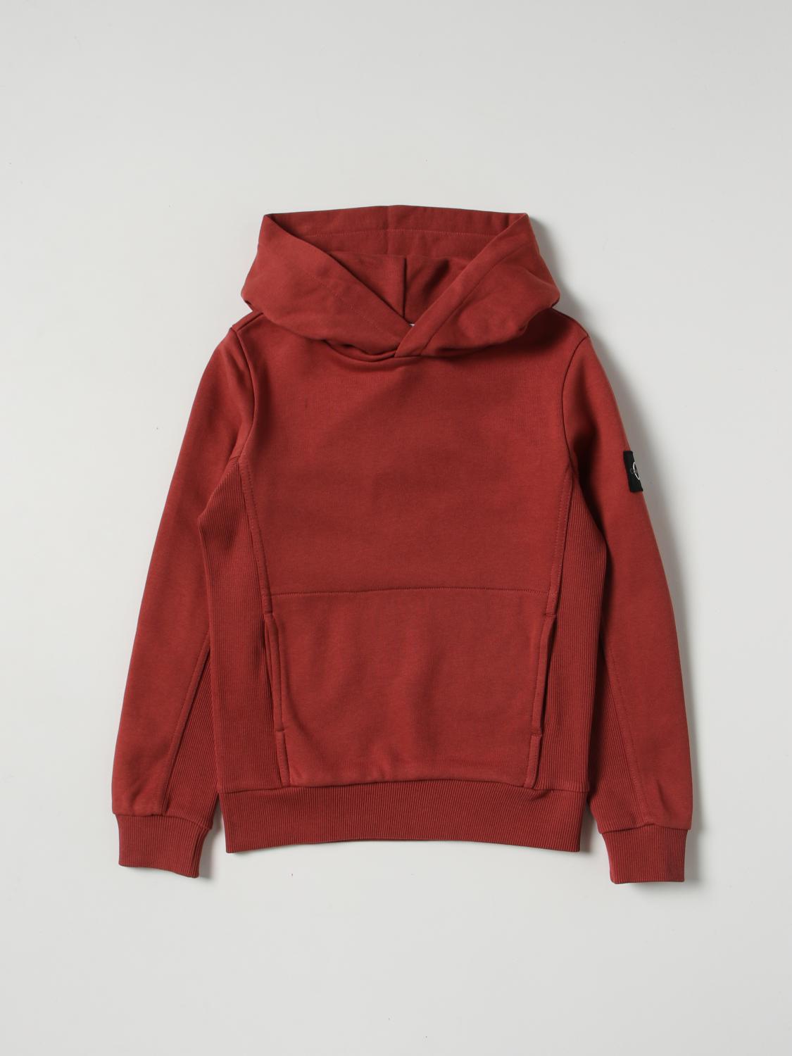 CALVIN KLEIN PULLOVER: Calvin Klein Jungen Pullover, Terrakotta - Img 1