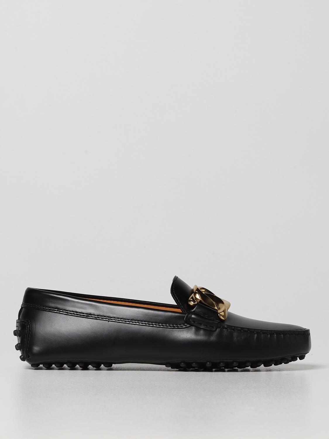 Mocassins Femme Tod's – Pointure 37,5, Couleur Ochre (jaune), Cuir – Occasion (état à Vérifier)