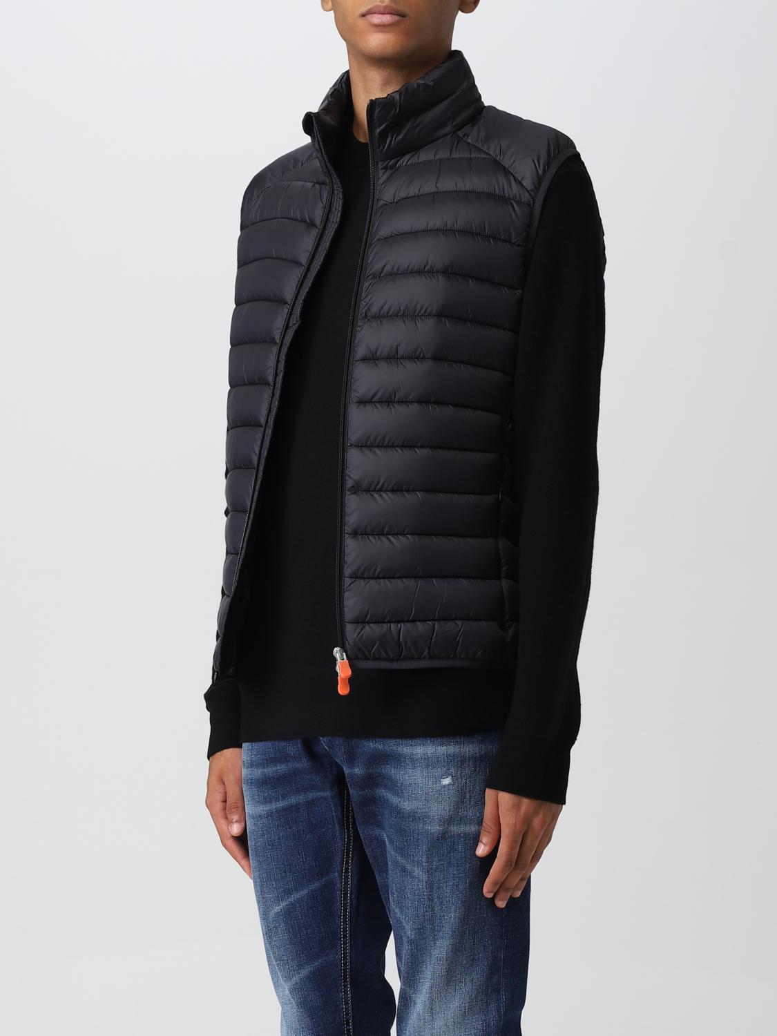 SAVE THE DUCK CHALECO: Chaleco hombre Save The Duck, Negro - Img 3