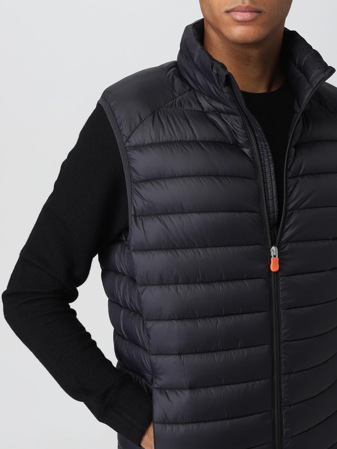 SAVE THE DUCK CHALECO: Chaleco hombre Save The Duck, Negro - Img 4