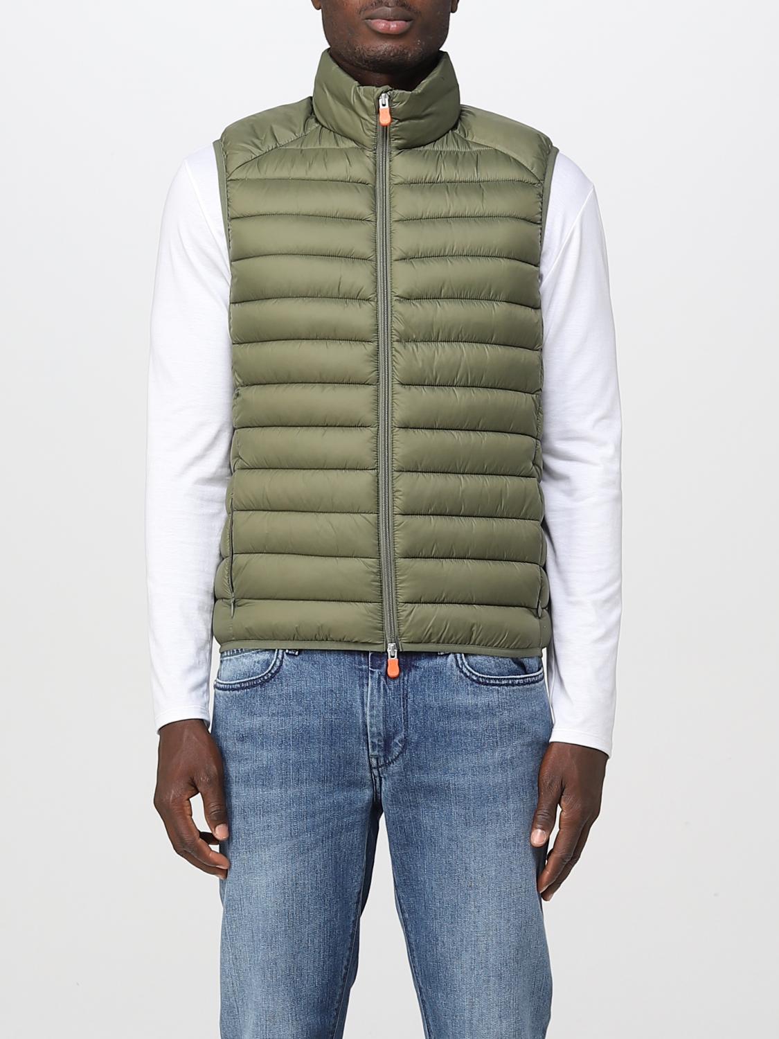 SAVE THE DUCK WESTE: Save The Duck Herren Weste, Olive - Img 1