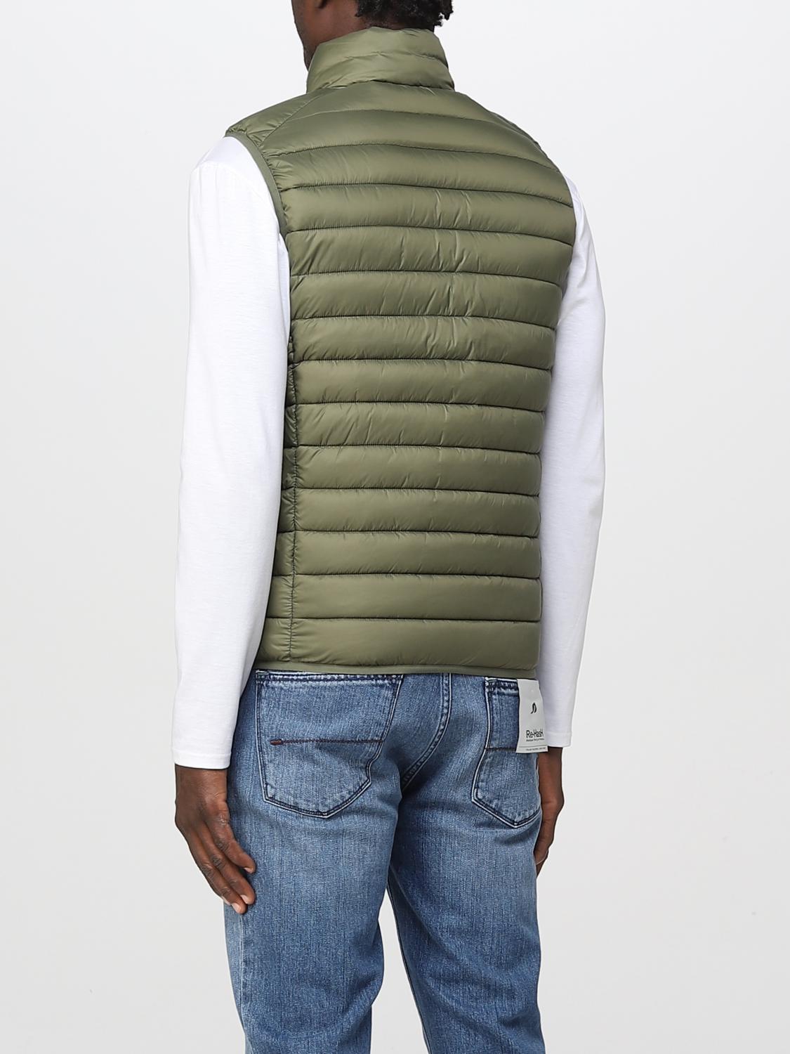 SAVE THE DUCK WESTE: Save The Duck Herren Weste, Olive - Img 2