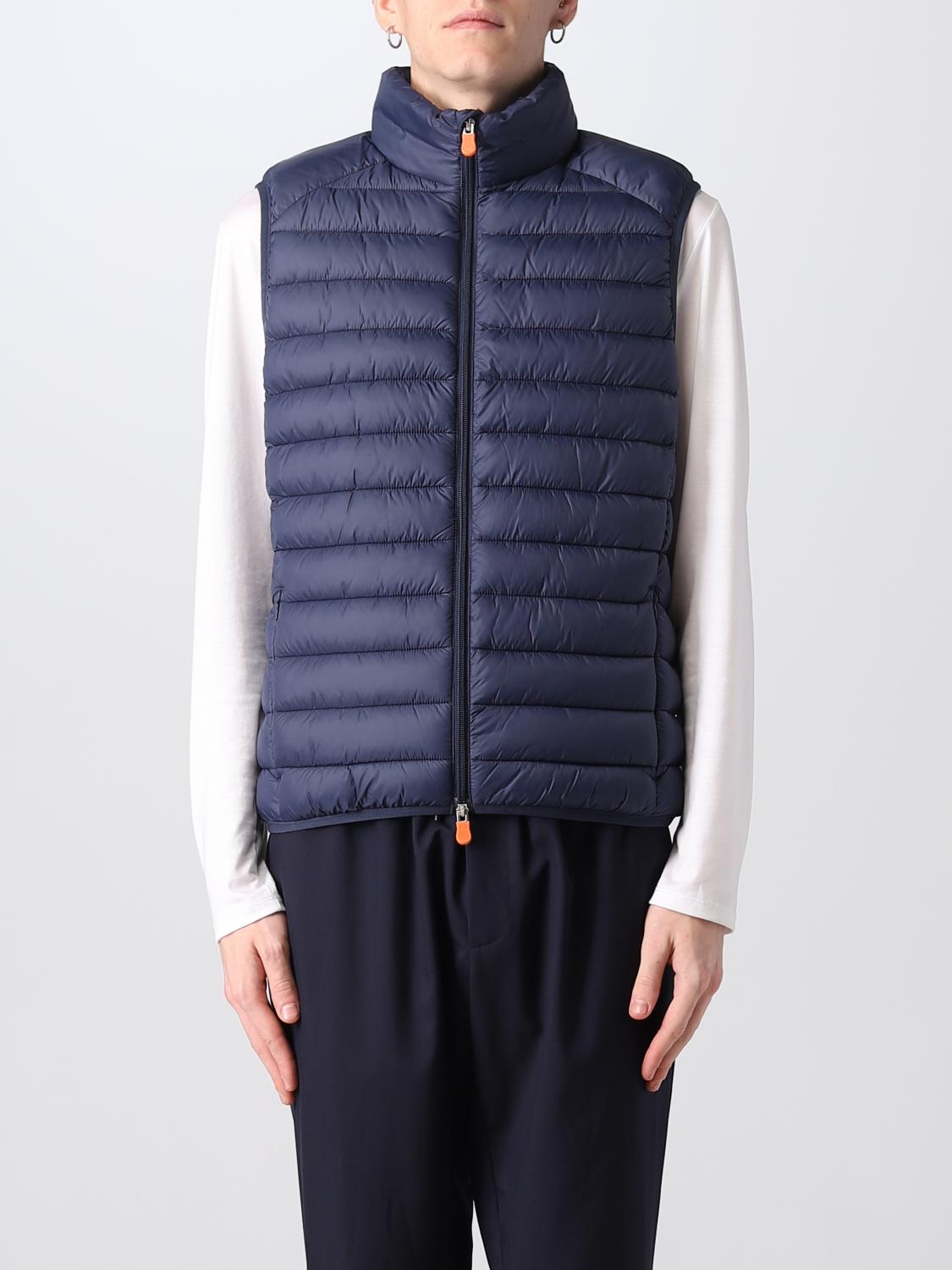 SAVE THE DUCK WESTE: Save The Duck Herren Weste, Blau 1 - Img 1