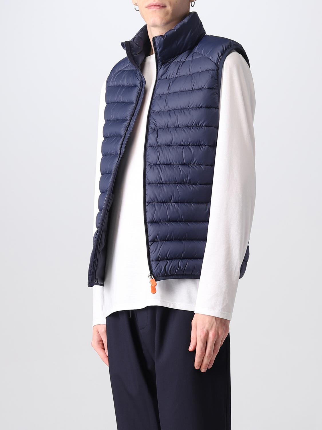 SAVE THE DUCK WESTE: Save The Duck Herren Weste, Blau 1 - Img 3