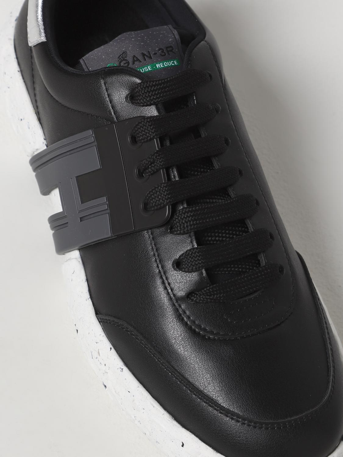 HOGAN SNEAKERS: Shoes women Hogan, Black - Img 4