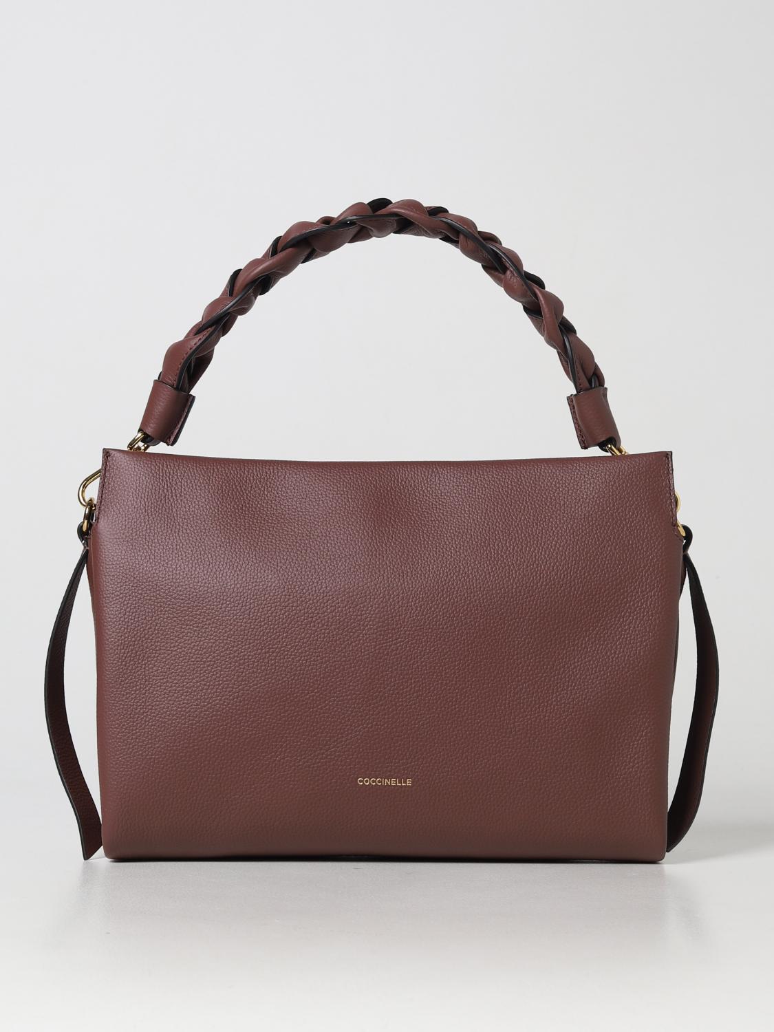 COCCINELLE Shoulder bag women Brown Coccinelle shoulder bag E1M50190201 online at