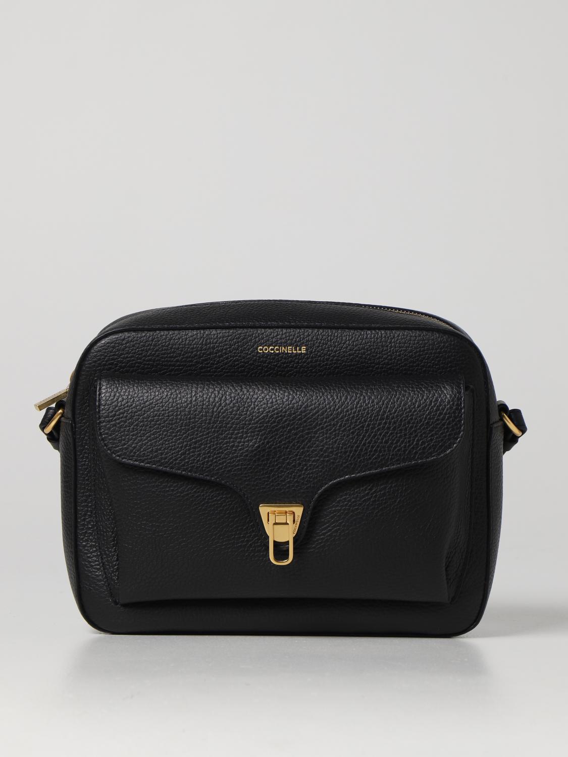 COCCINELLE Shoulder bag woman Leather Coccinelle crossbody bags E1MF6150401 online at