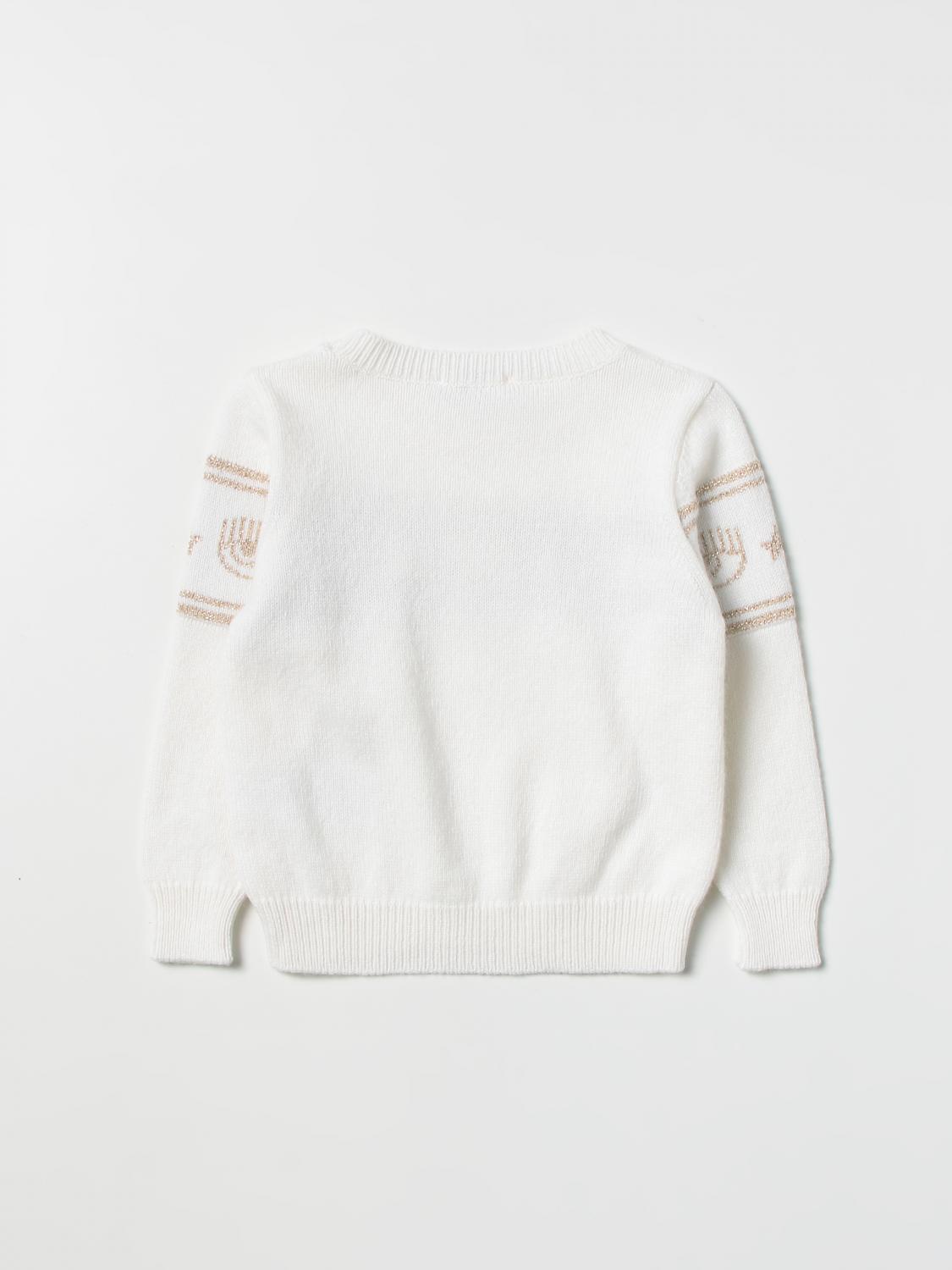 CHIARA FERRAGNI SWEATER: Sweater kids Chiara Ferragni, Yellow Cream - Img 2