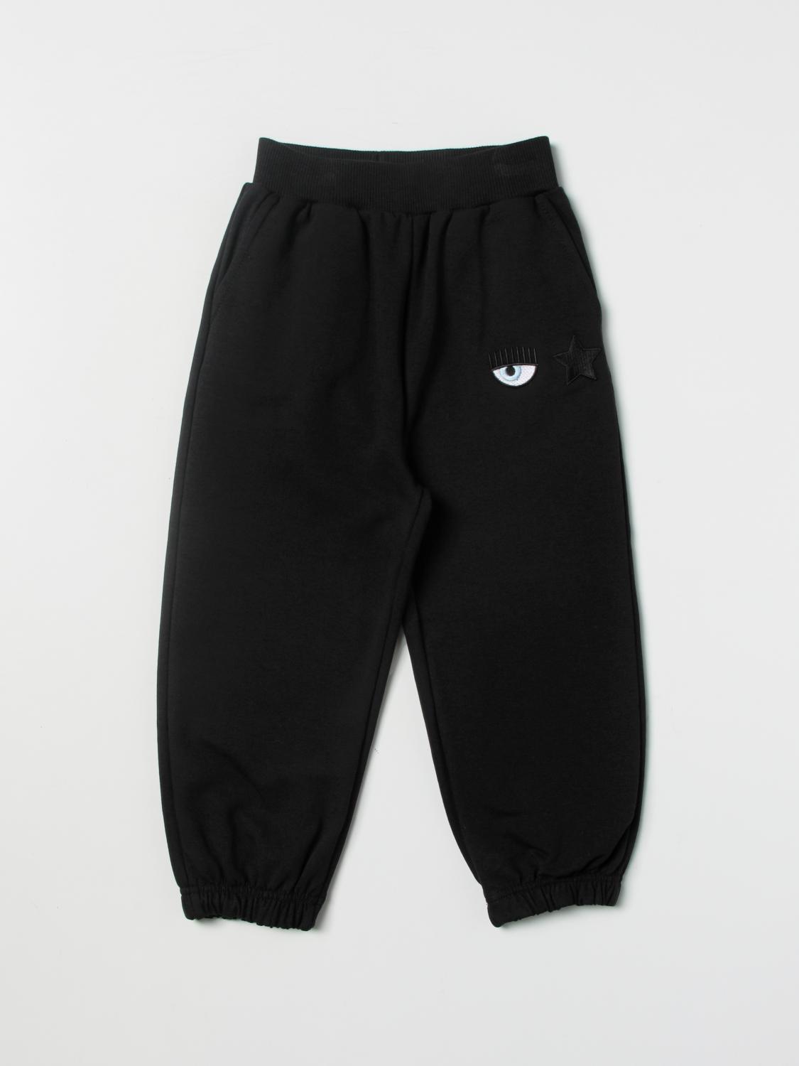 CHIARA FERRAGNI: Pantalone jogging Eye Star Nero Pantaloni