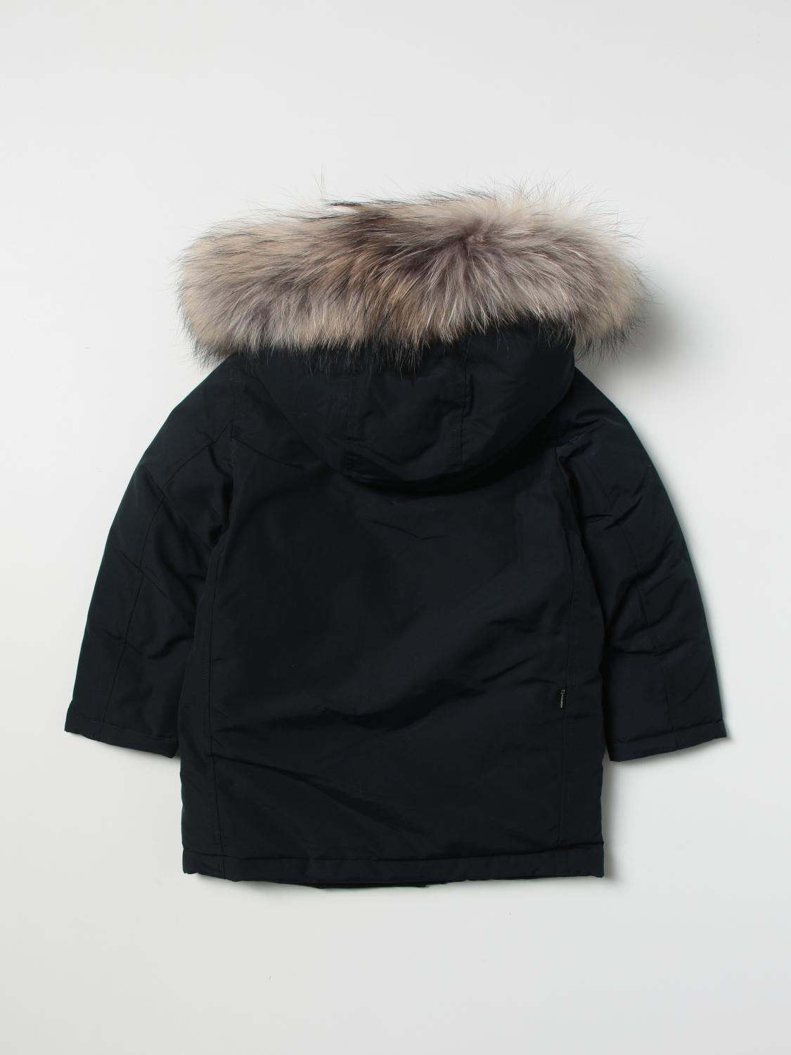 WOOLRICH CAPPOTTO: Parka Woolrich in misto cotone, Blue - Img 2