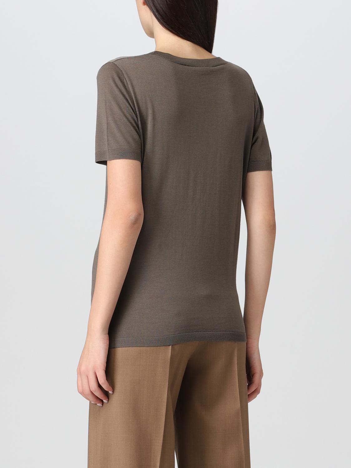 'S MAX MARA T-SHIRT: T-shirt women S Max Mara, Green - Img 3