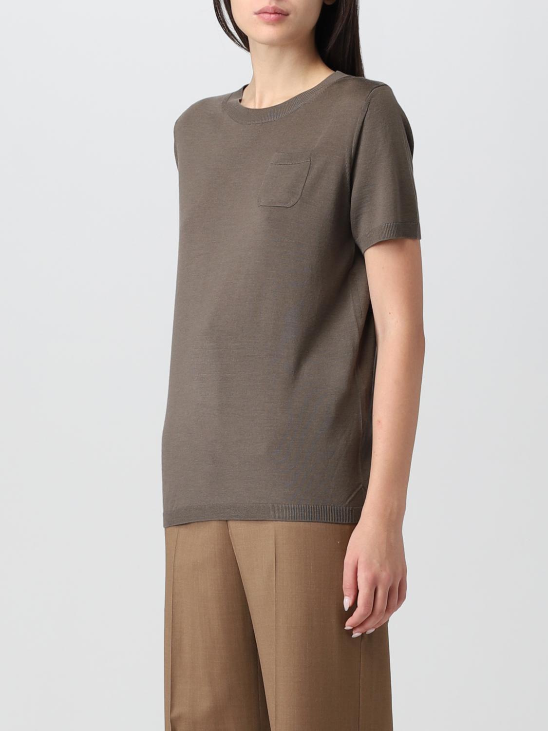'S MAX MARA T-SHIRT: T-shirt women S Max Mara, Green - Img 4