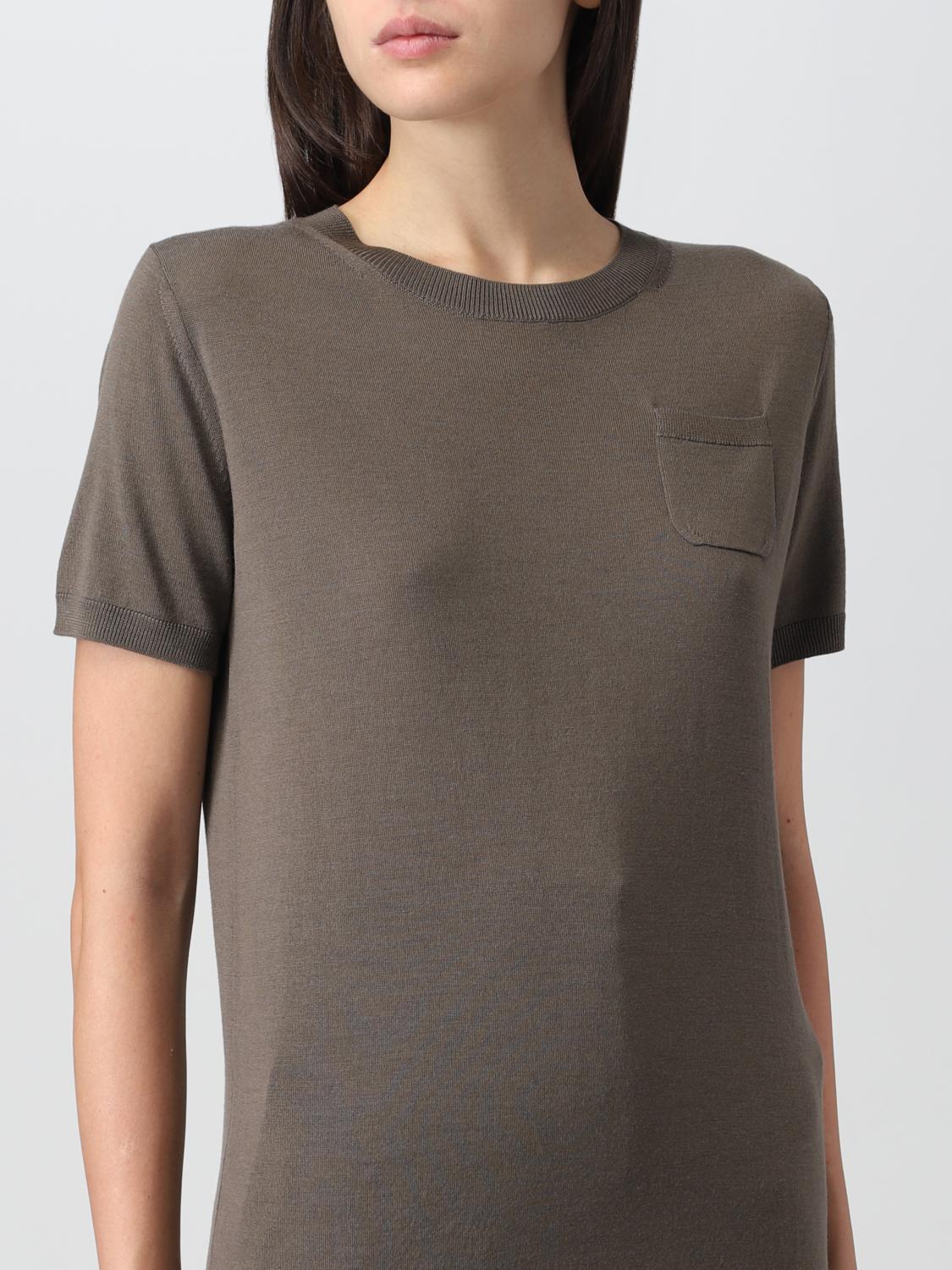 'S MAX MARA T-SHIRT: T-shirt women S Max Mara, Green - Img 5