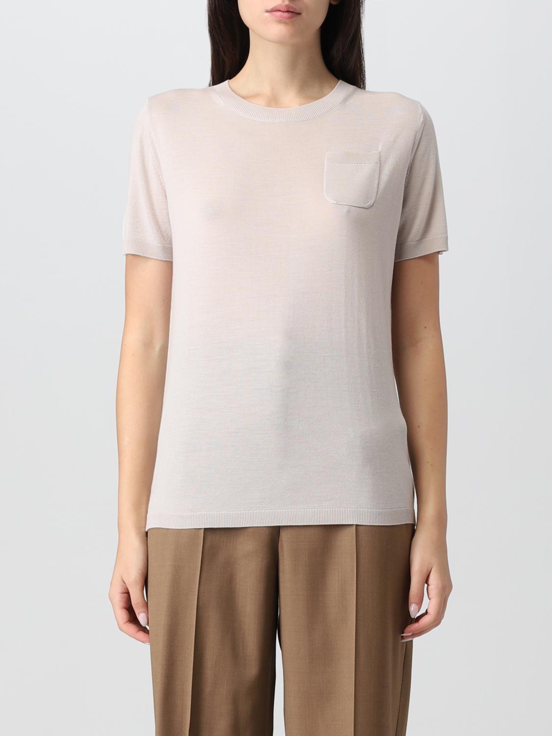 'S MAX MARA CAMISETA: Camiseta mujer S Max Mara, Crudo - Img 1