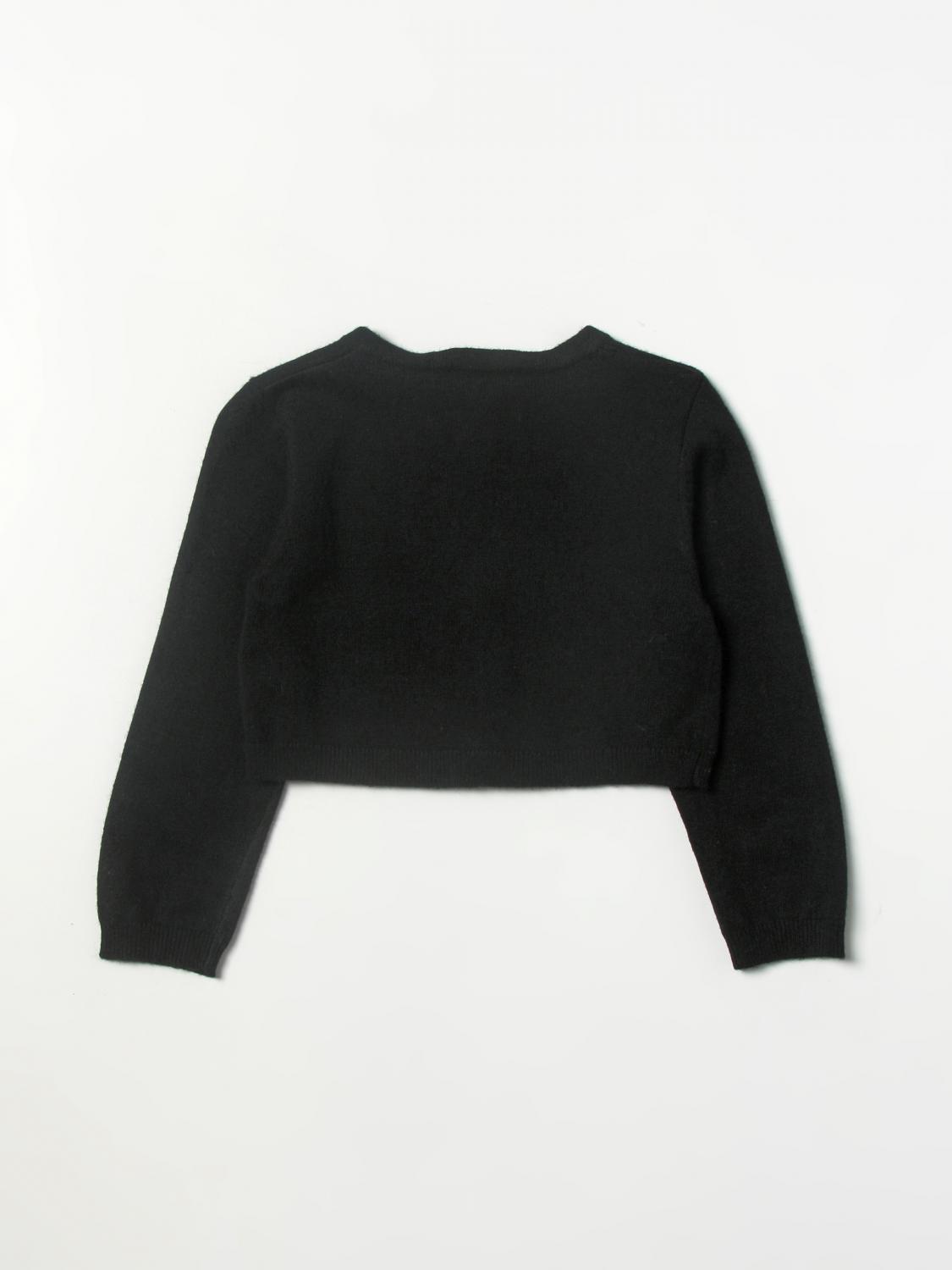 LIU JO PULLOVER: Liu Jo Mädchen Pullover, Schwarz - Img 2