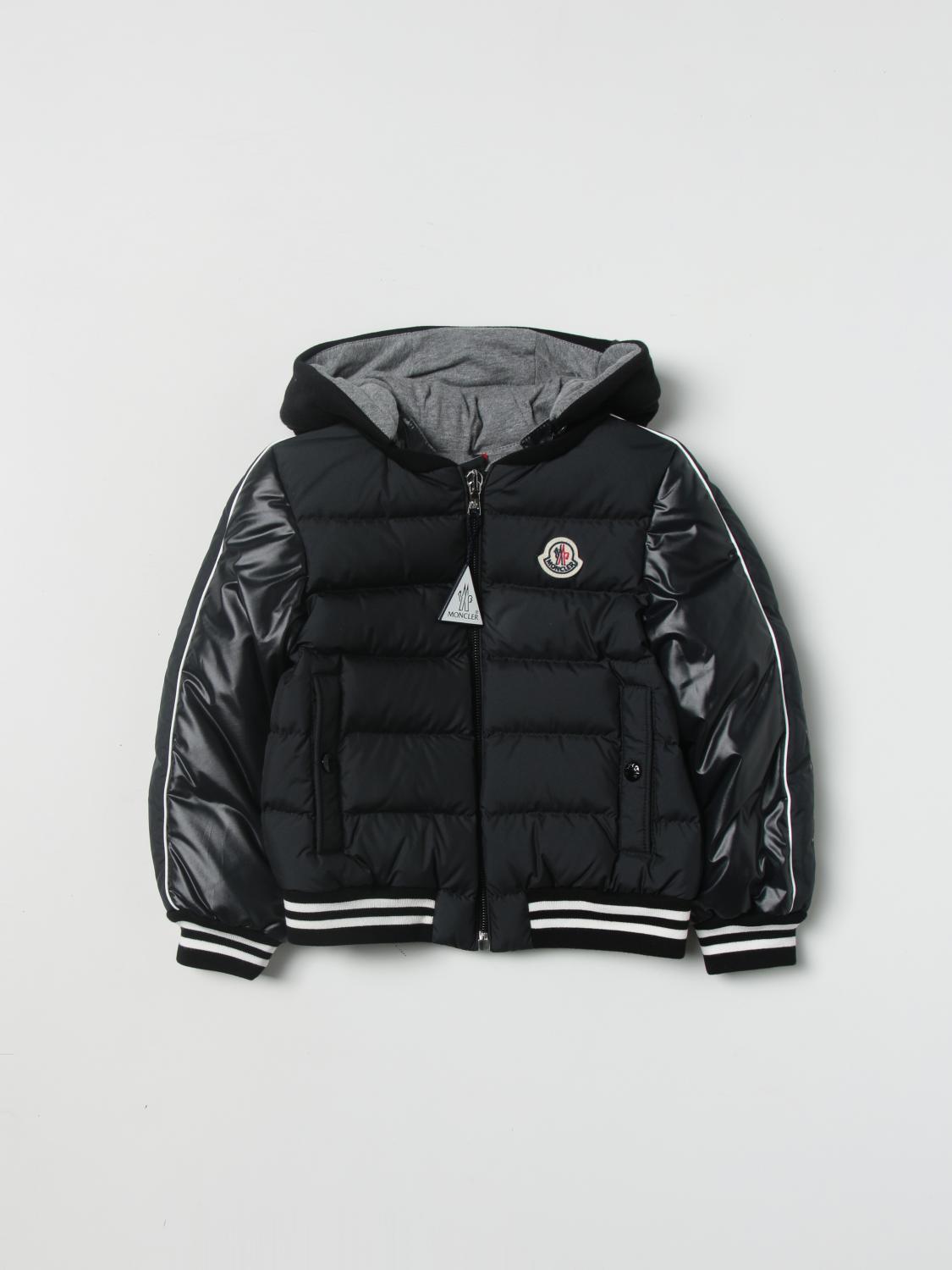 MONCLER CHAQUETA: Chaqueta niños Moncler, Negro - Img 1
