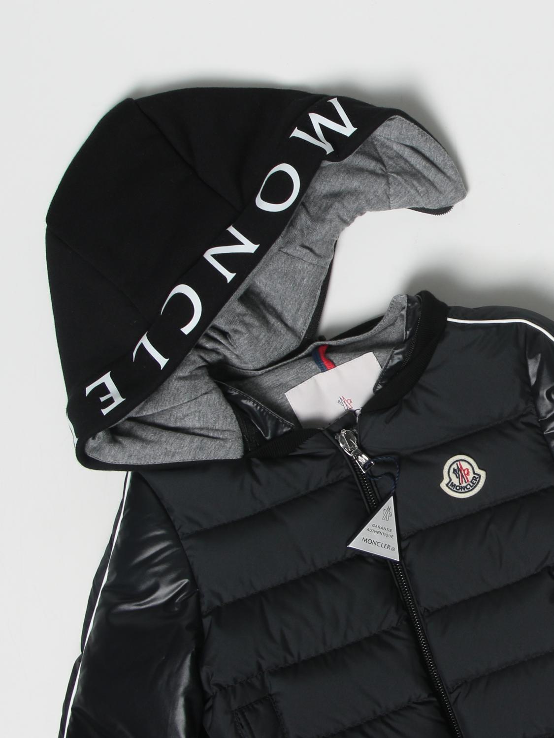 MONCLER CHAQUETA: Chaqueta niños Moncler, Negro - Img 3