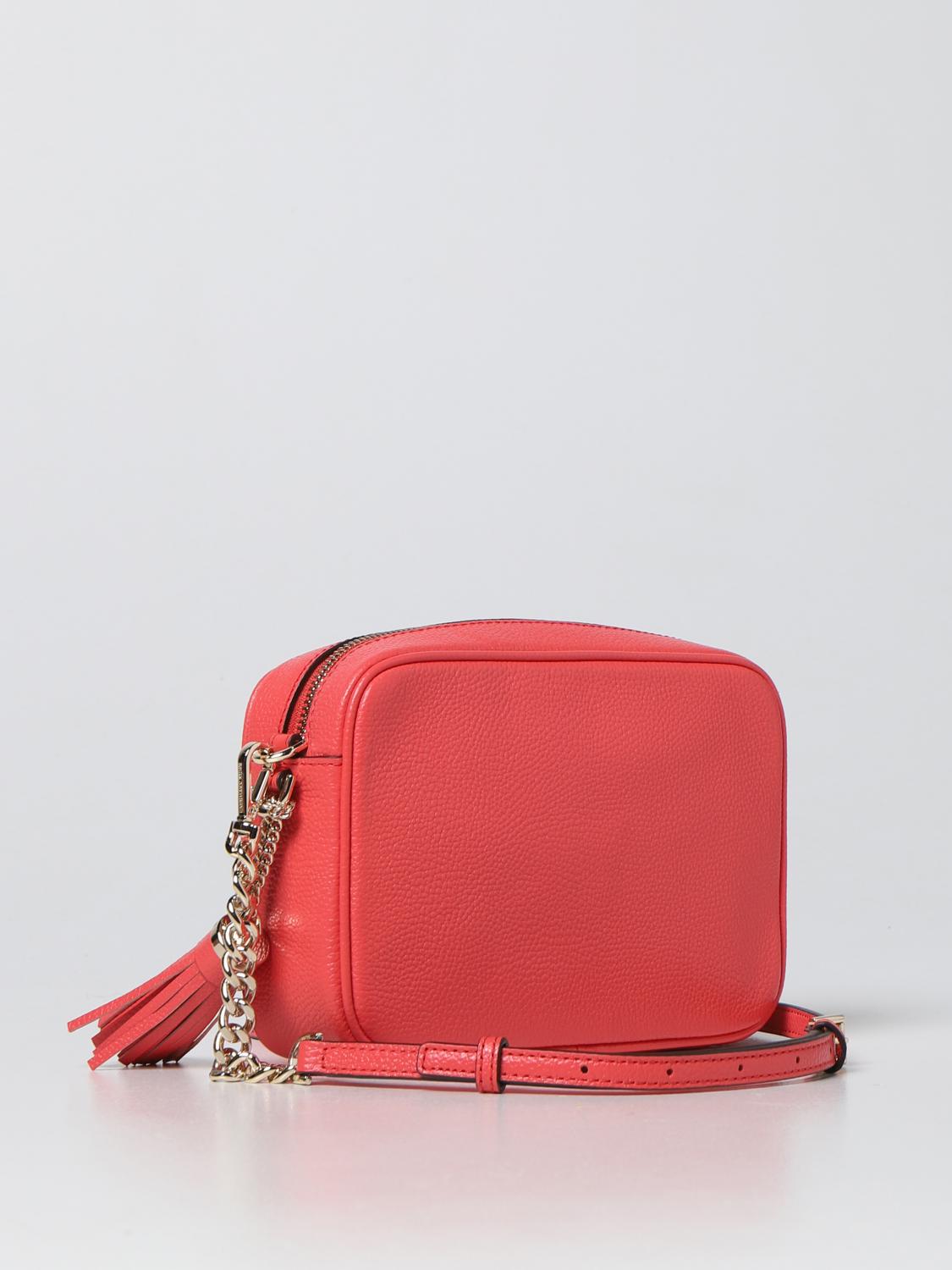 MICHAEL KORS BORSA A TRACOLLA: Borsa Ginny Michael Kors in pelle martellata, Viola - Img 2