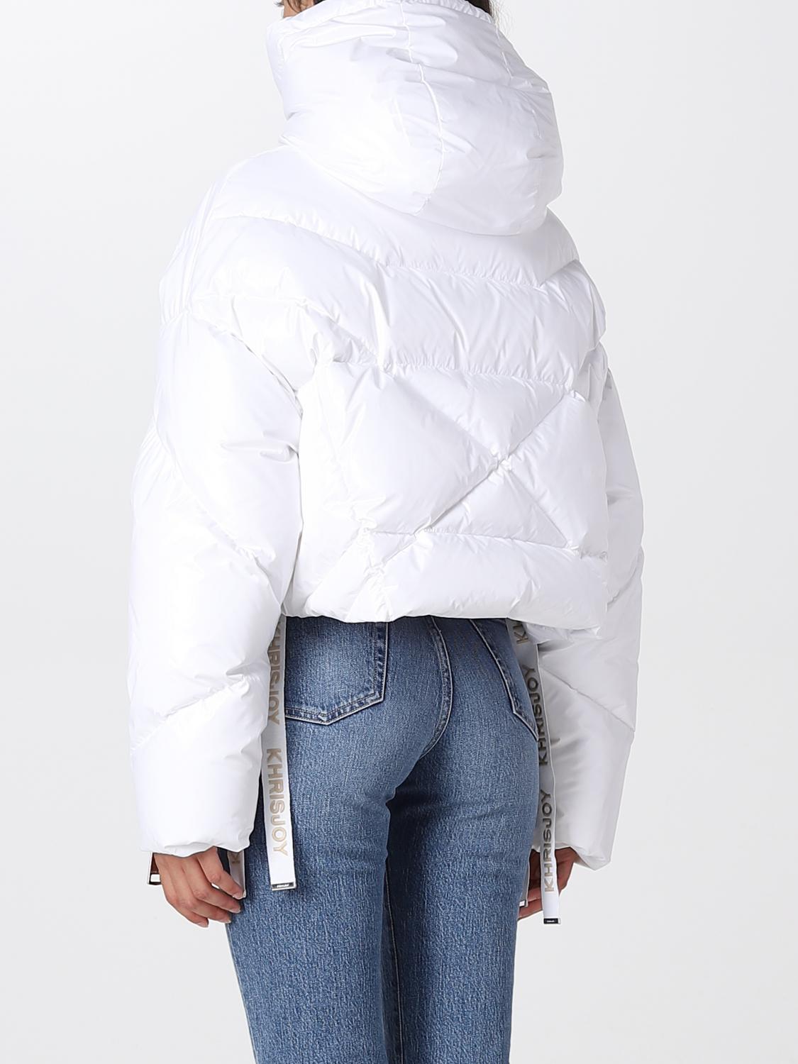 KHRISJOY COAT: Coat women Khrisjoy, White - Img 2