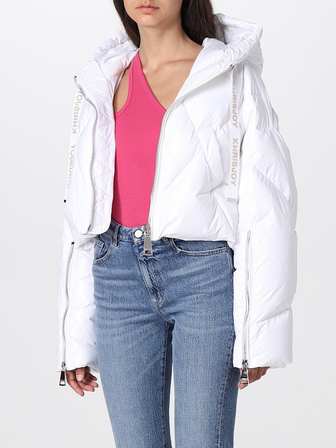 KHRISJOY COAT: Coat women Khrisjoy, White - Img 3