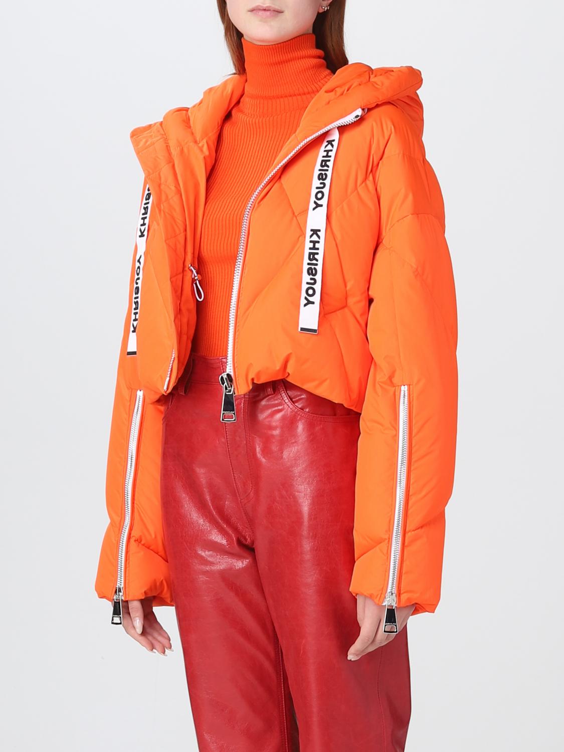 KHRISJOY MANTEAU: Manteau femme Khrisjoy, Orange - Img 3