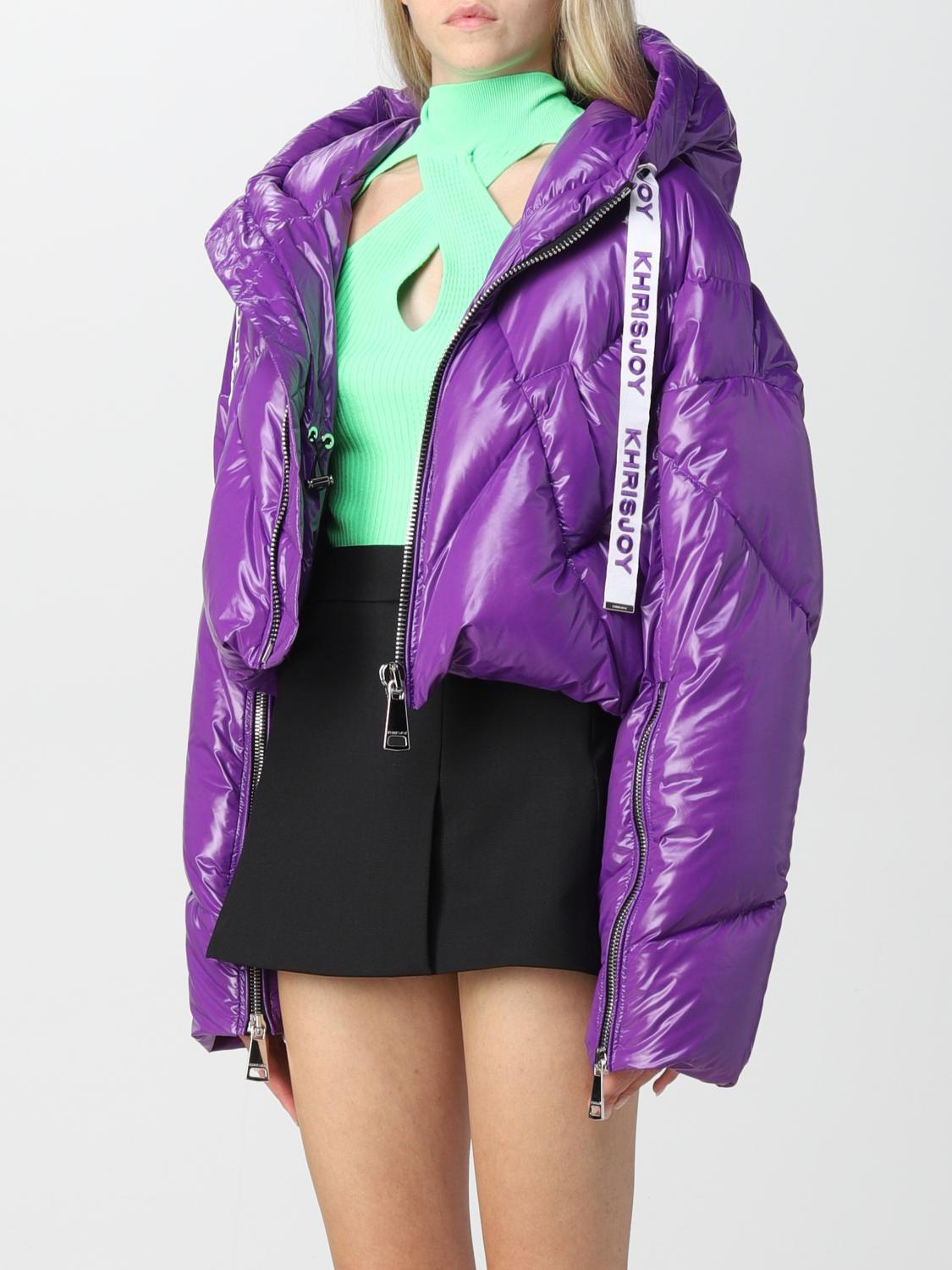 KHRISJOY MANTEAU: Manteau femme Khrisjoy, Violet - Img 3