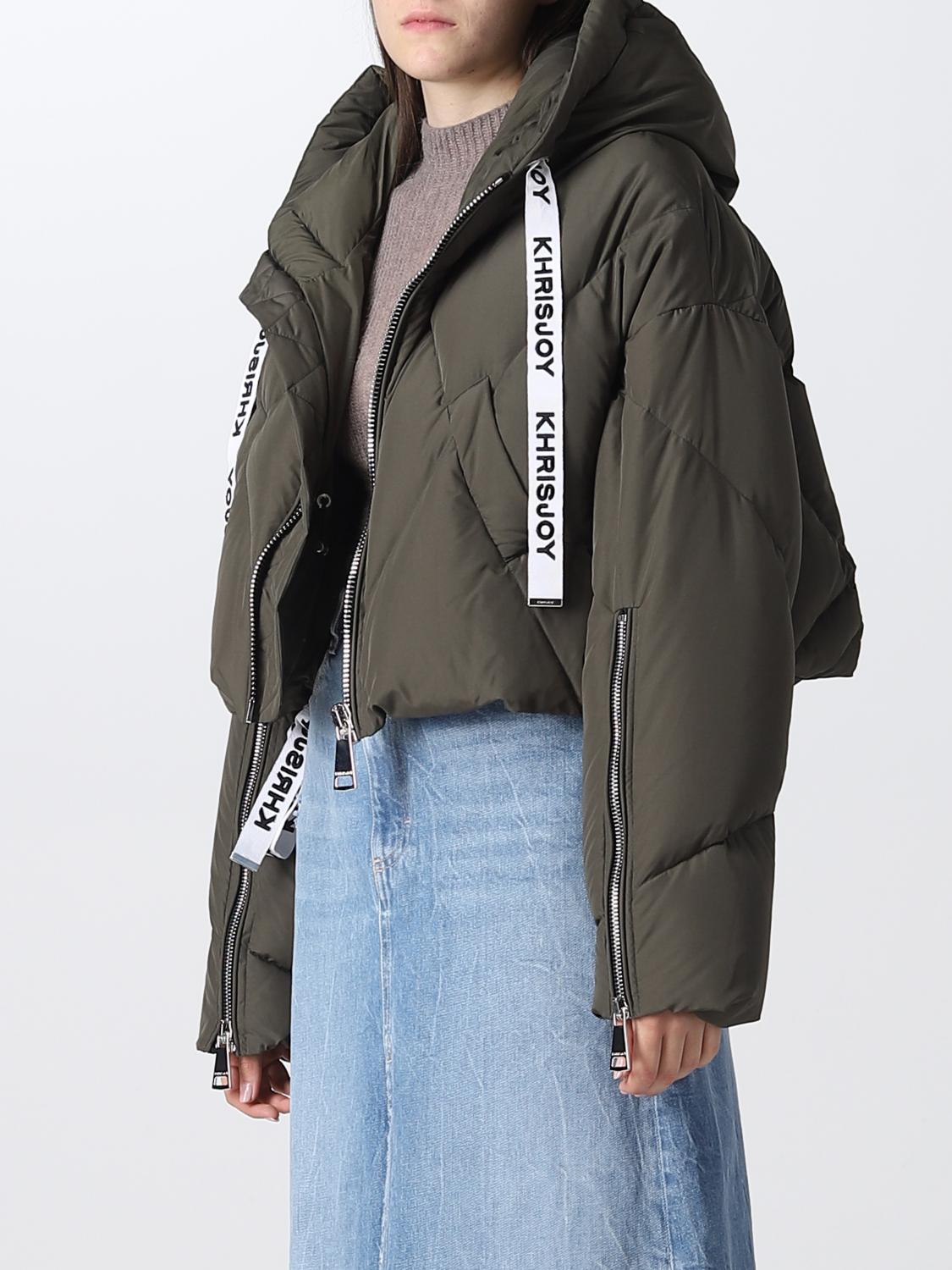 KHRISJOY MANTEAU: Manteau femme Khrisjoy, Vert Mousse - Img 3