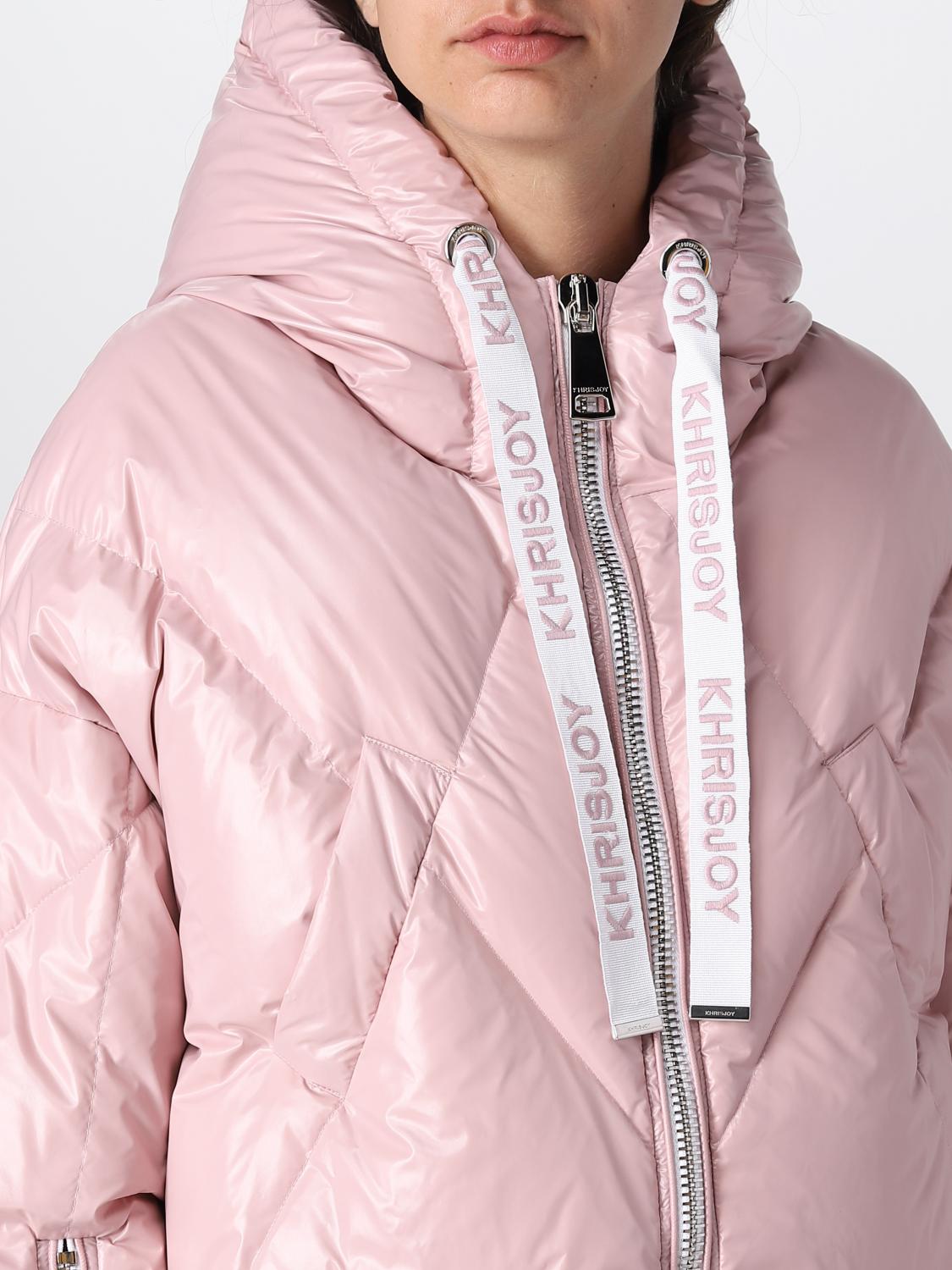 KHRISJOY COAT: Coat women Khrisjoy, Blush Pink - Img 4