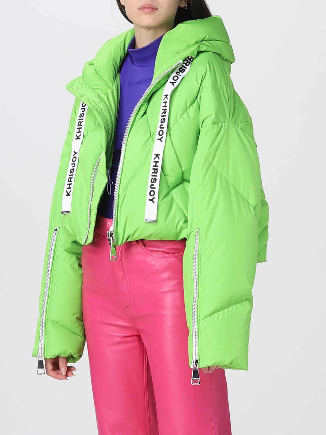 KHRISJOY MANTEL: Khrisjoy Damen Mantel, Limette - Img 3