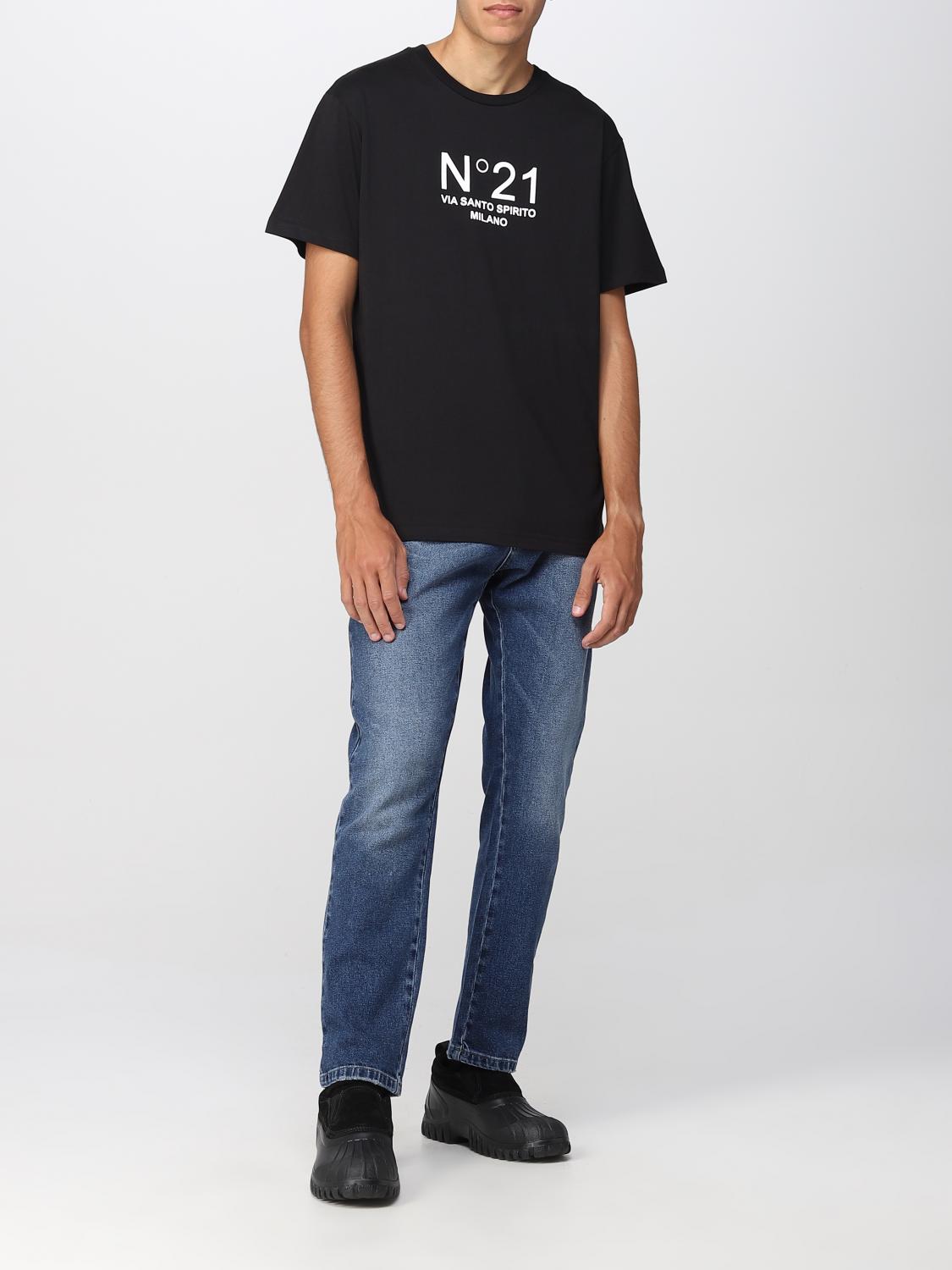 N° 21 CAMISETA: Camiseta hombre N° 21, Negro - Img 2