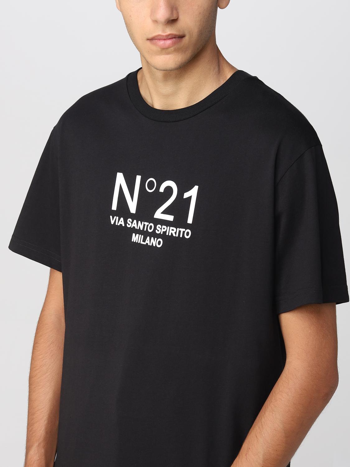 N° 21 CAMISETA: Camiseta hombre N° 21, Negro - Img 4