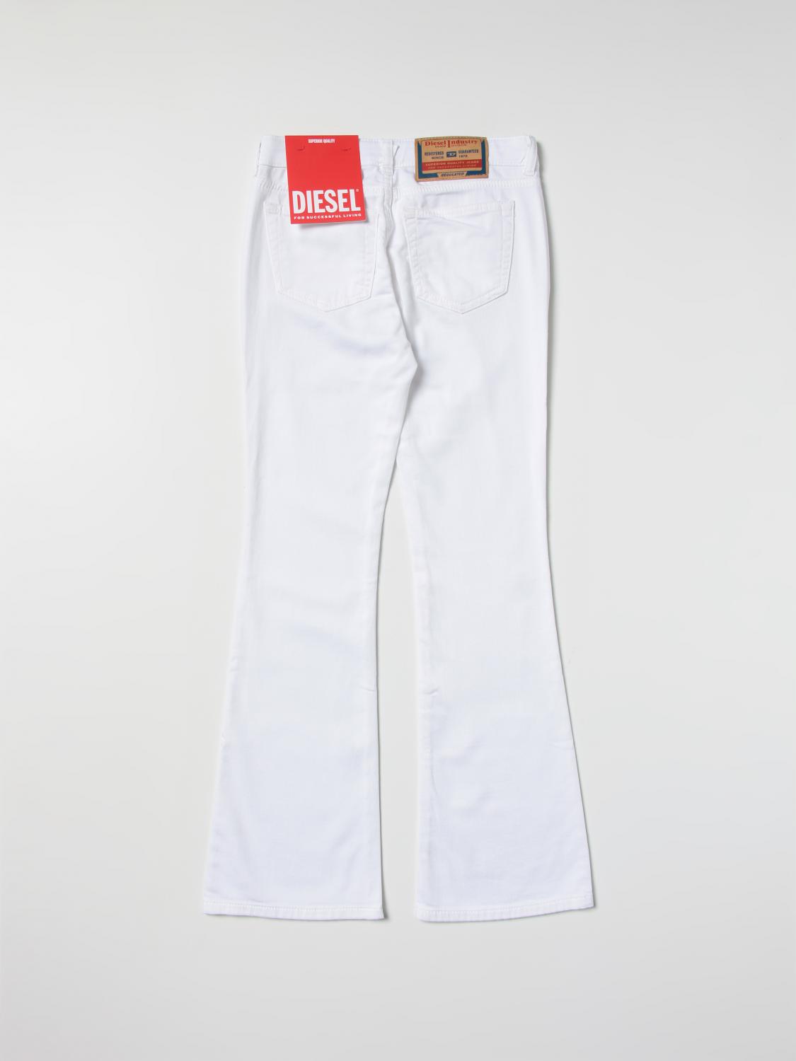 DIESEL JEANS: Diesel Mädchen Jeans, Grau - Img 2