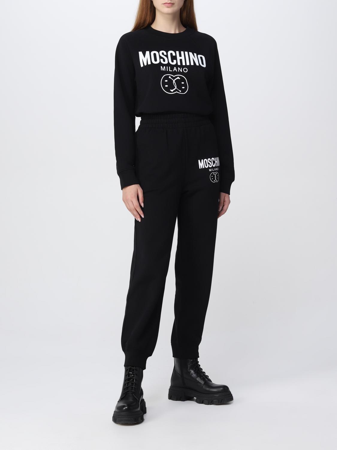 MOSCHINO COUTURE: women's pants - Black | Moschino Couture