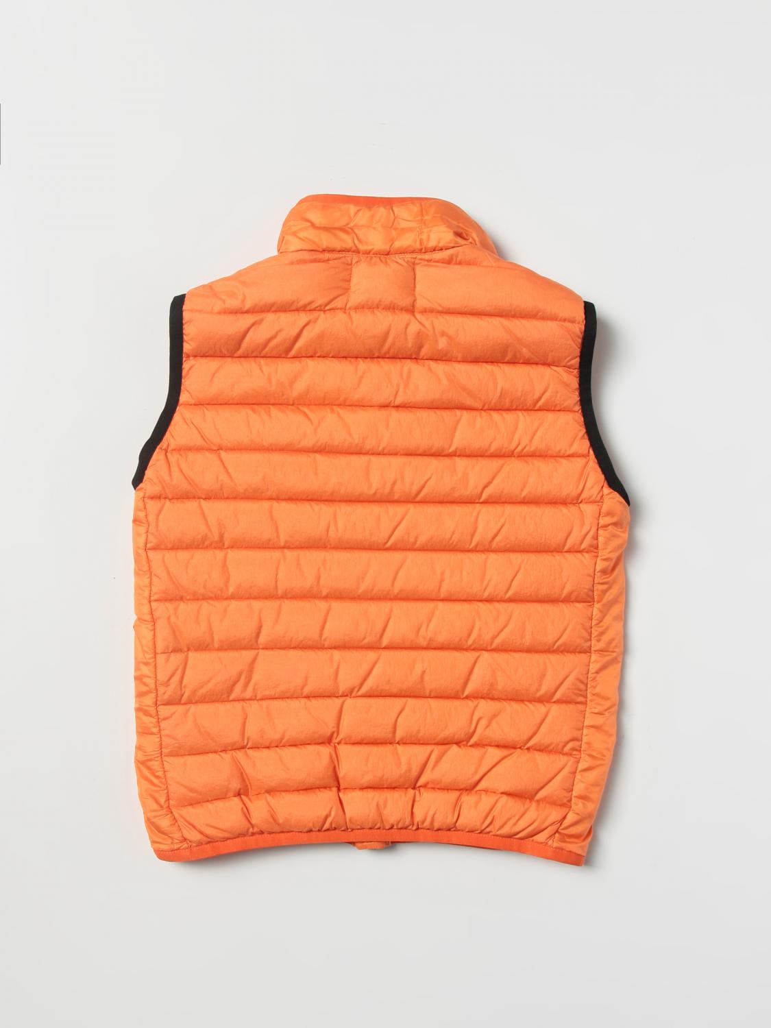 STONE ISLAND JUNIOR CHALECO: Chaleco niños Stone Island Junior, Naranja - Img 2