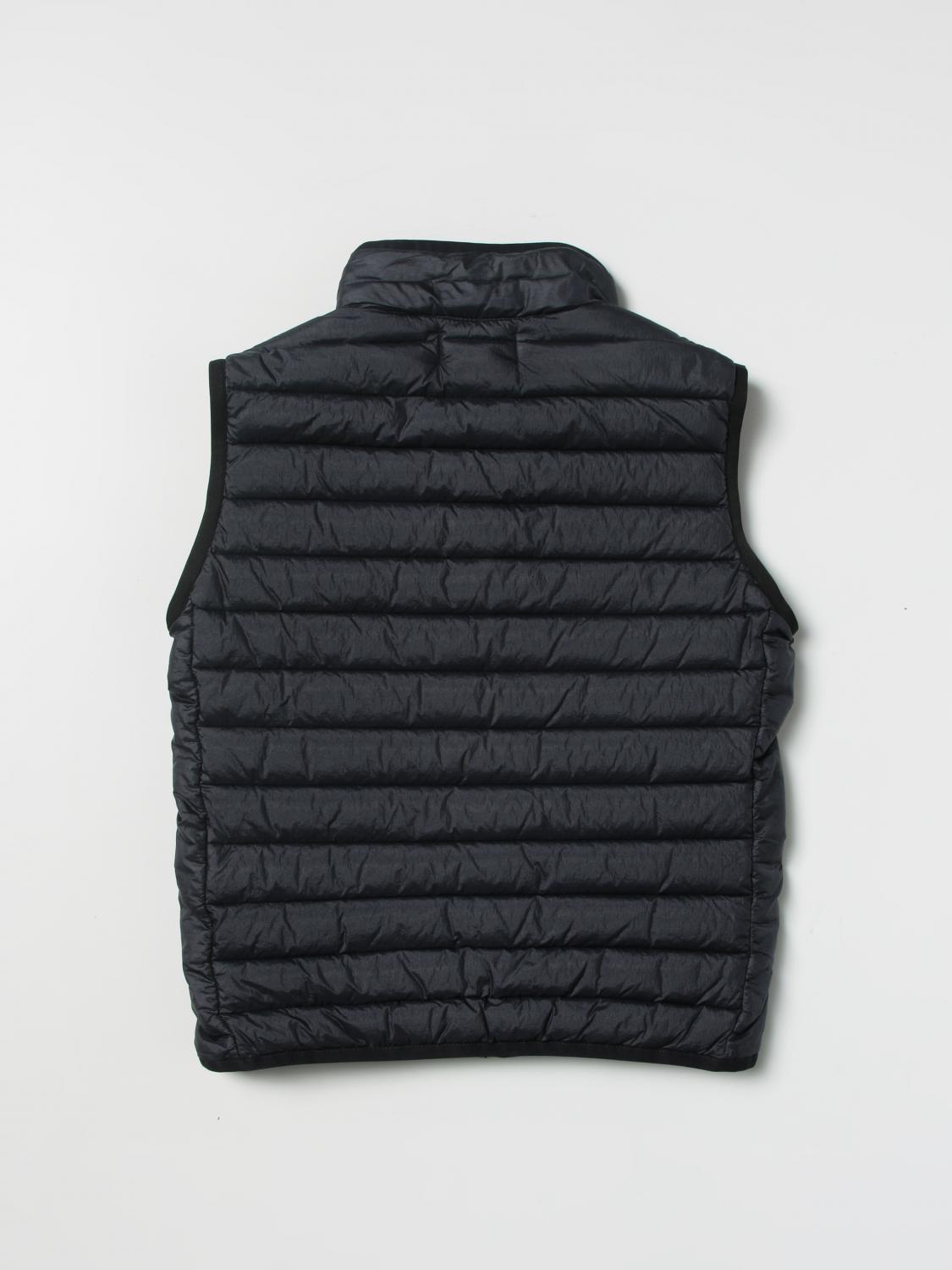 STONE ISLAND JUNIOR CHALECO: Chaleco niños Stone Island Junior, Azul Oscuro - Img 2