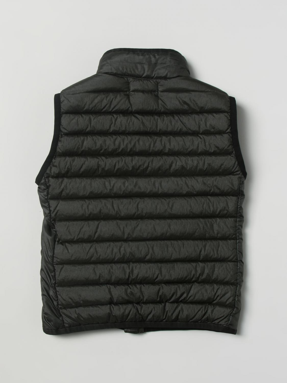 STONE ISLAND JUNIOR CHALECO: Chaleco niños Stone Island Junior, Oliva - Img 2