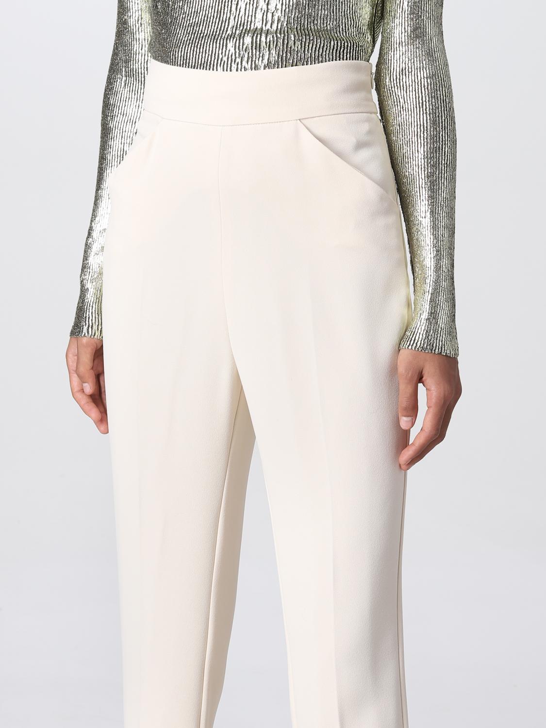 SIMONA CORSELLINI PANTALONI: Pantalone donna Simona Corsellini, Bianco - Img 3