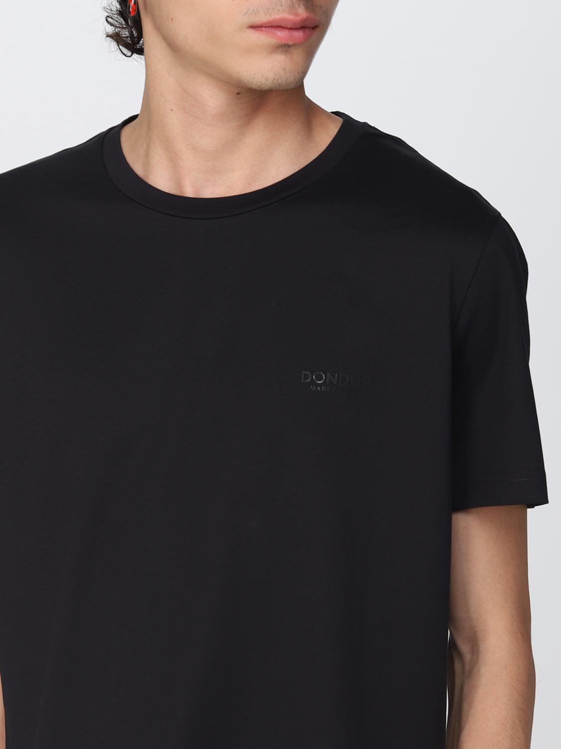 DONDUP: T-shirt men - Black | Dondup t-shirt US198JF0271UDU6
