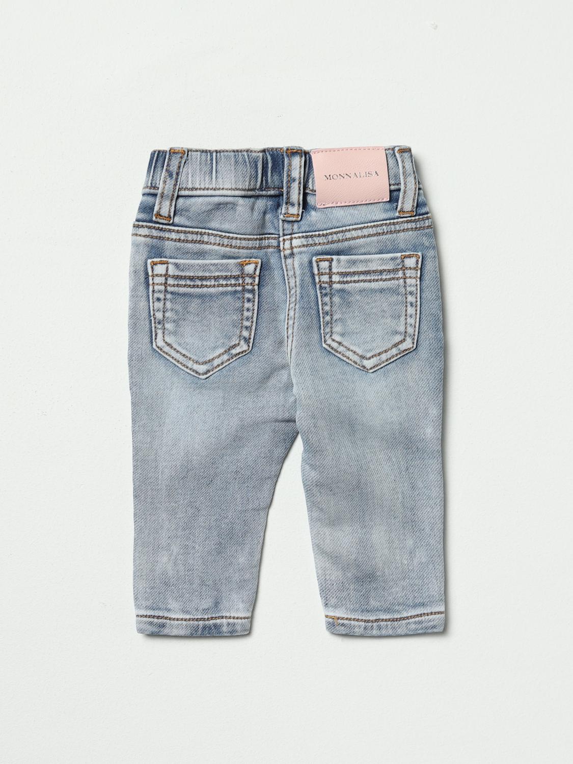 MONNALISA JEANS: Jeans kids Monnalisa, Stone Washed - Img 2