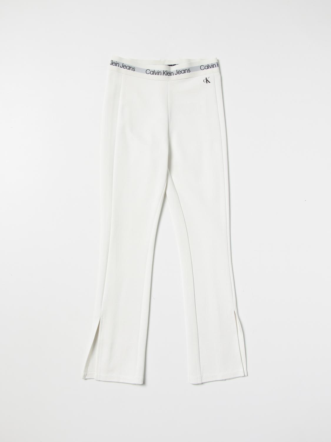 CALVIN KLEIN HOSE: Calvin Klein Mädchen Hose, Milch - Img 1