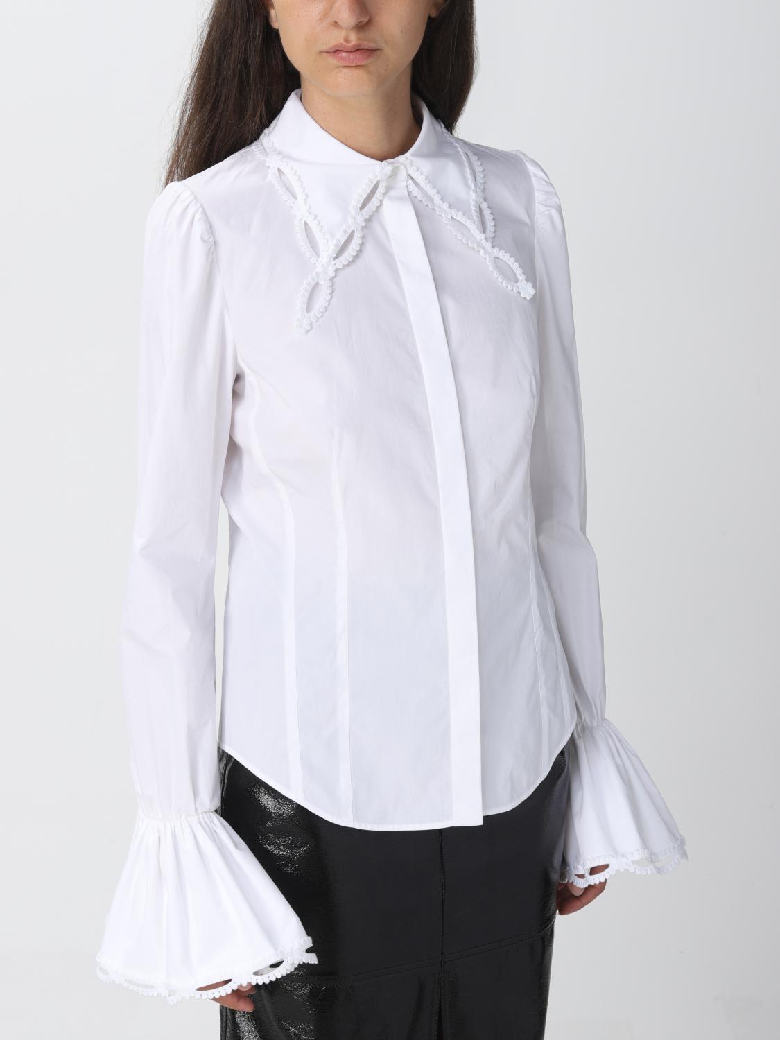 RABANNE CAMISA: Camisa mujer Paco Rabanne, Blanco - Img 4