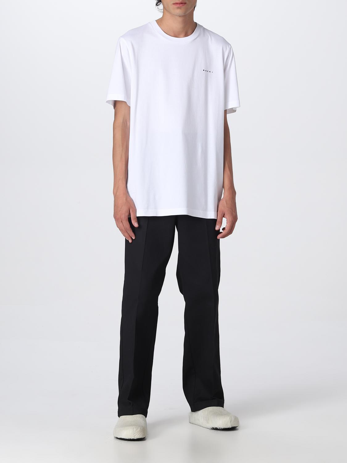 MARNI 티셔츠: 티셔츠 남성 Marni, 화이트 - Img 2