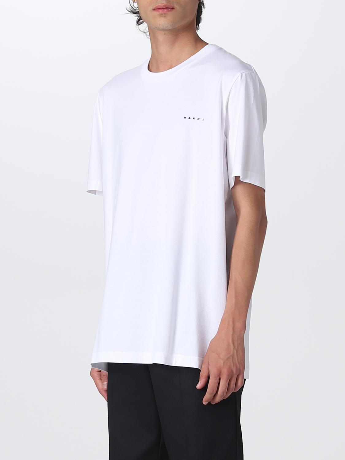 MARNI 티셔츠: 티셔츠 남성 Marni, 화이트 - Img 4