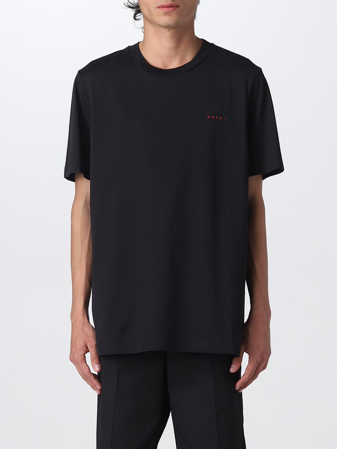 MARNI T-SHIRT: T-shirt men Marni, Black - Img 1
