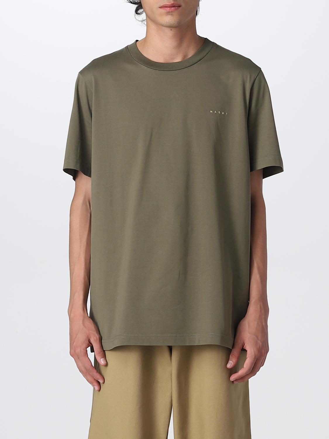MARNI T-SHIRT: T-shirt men Marni, Green - Img 1