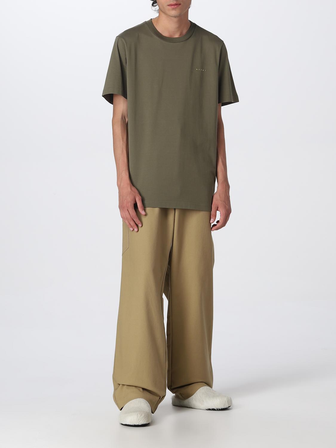 MARNI T-SHIRT: T-shirt men Marni, Green - Img 2