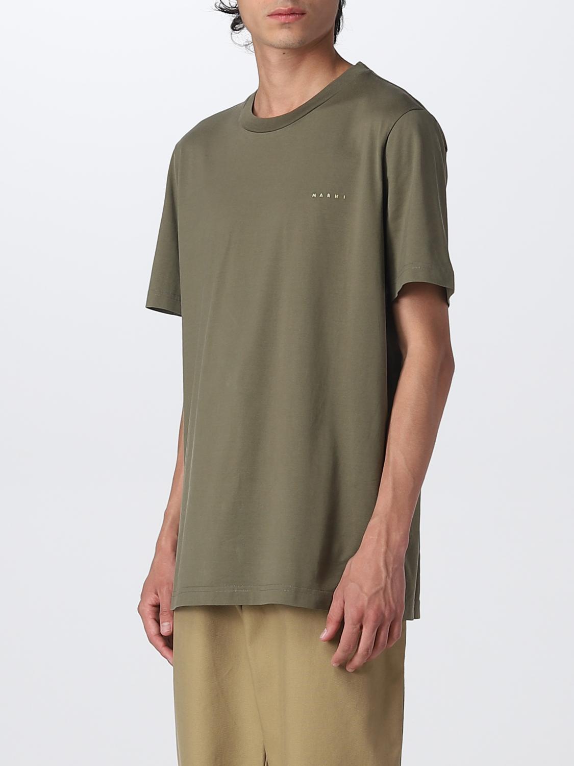 MARNI T-SHIRT: T-shirt men Marni, Green - Img 4